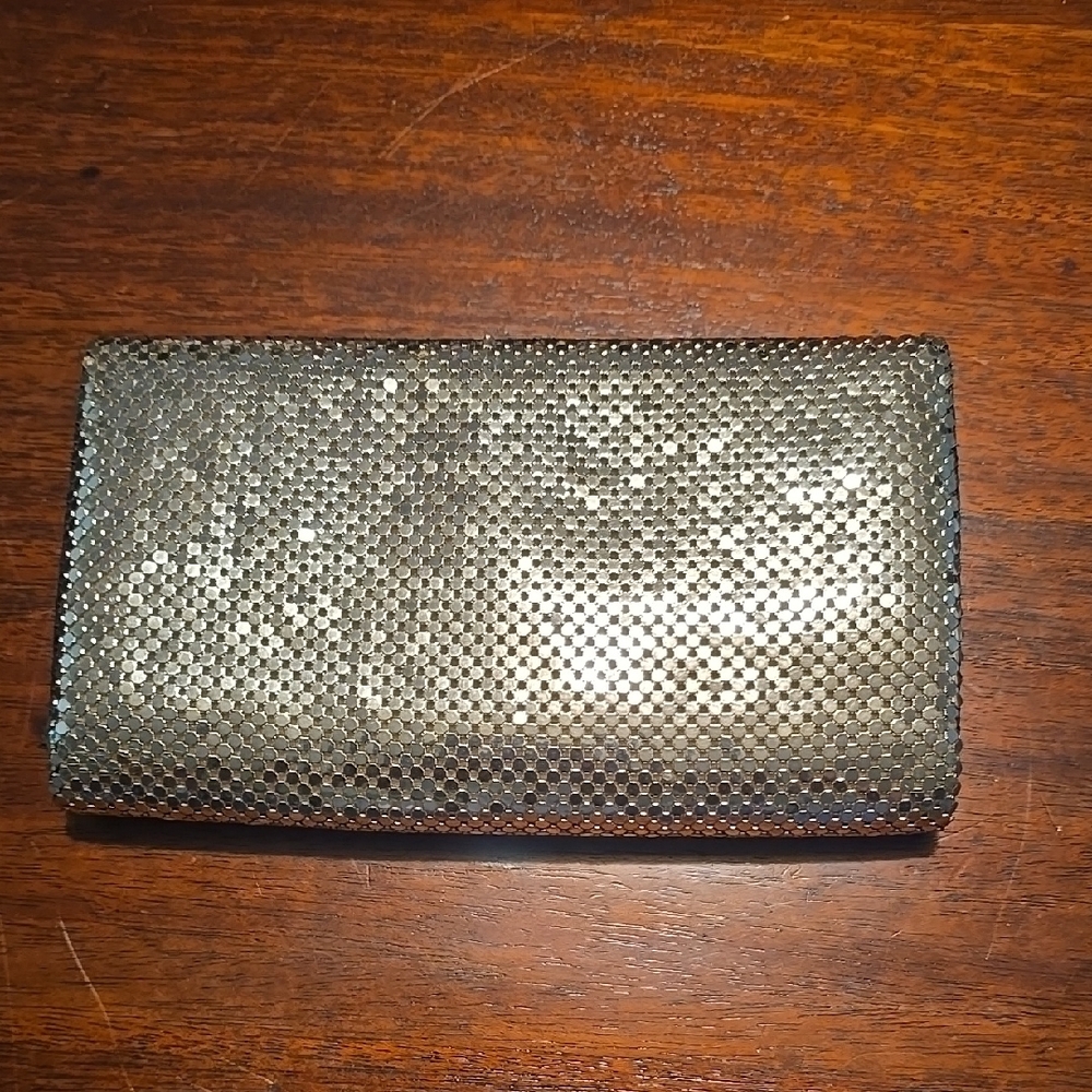 Whiting & Davis Silver Mesh Evening Clutch